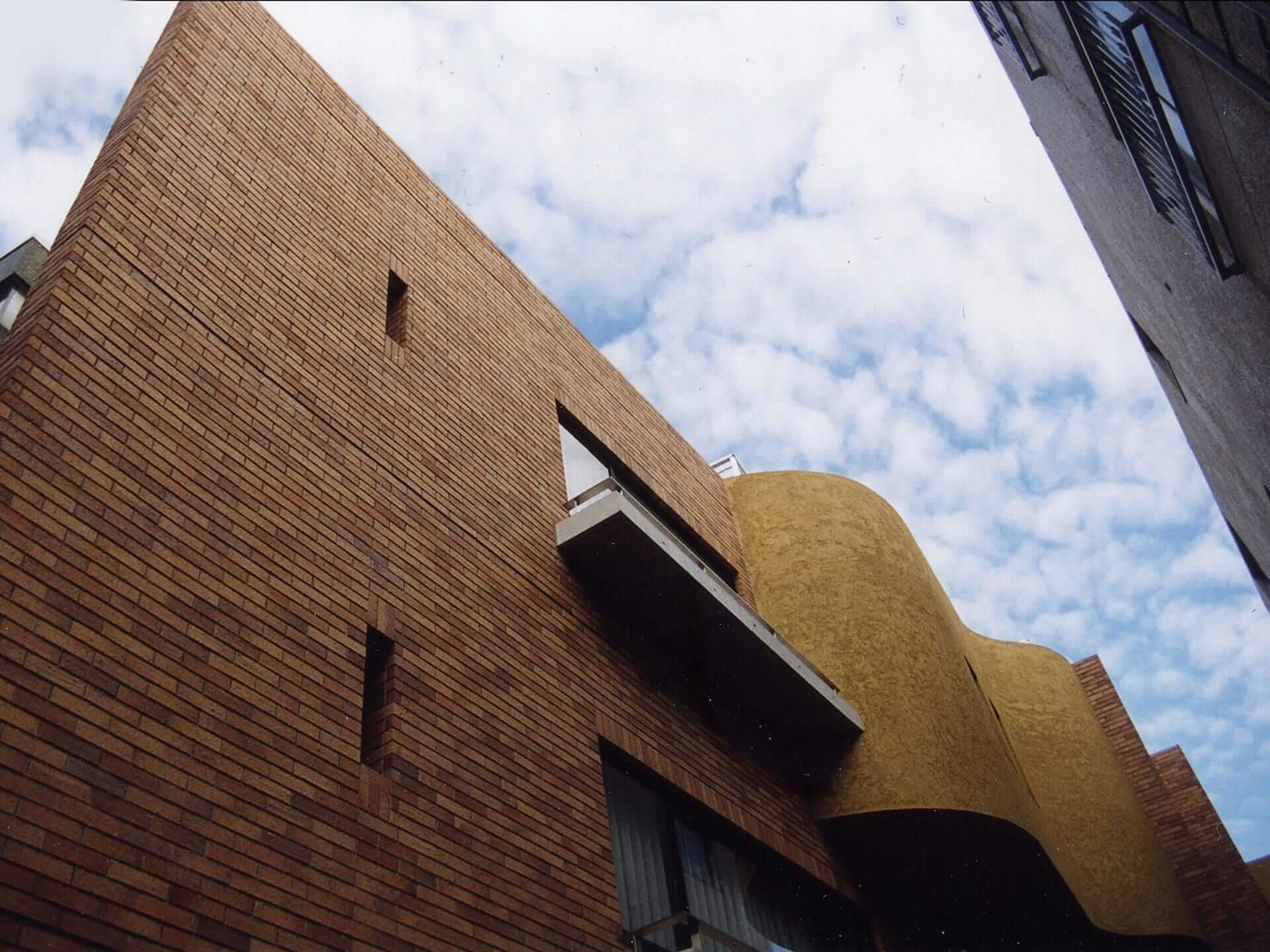 千駄ヶ谷個人邸二丁掛粗面還元