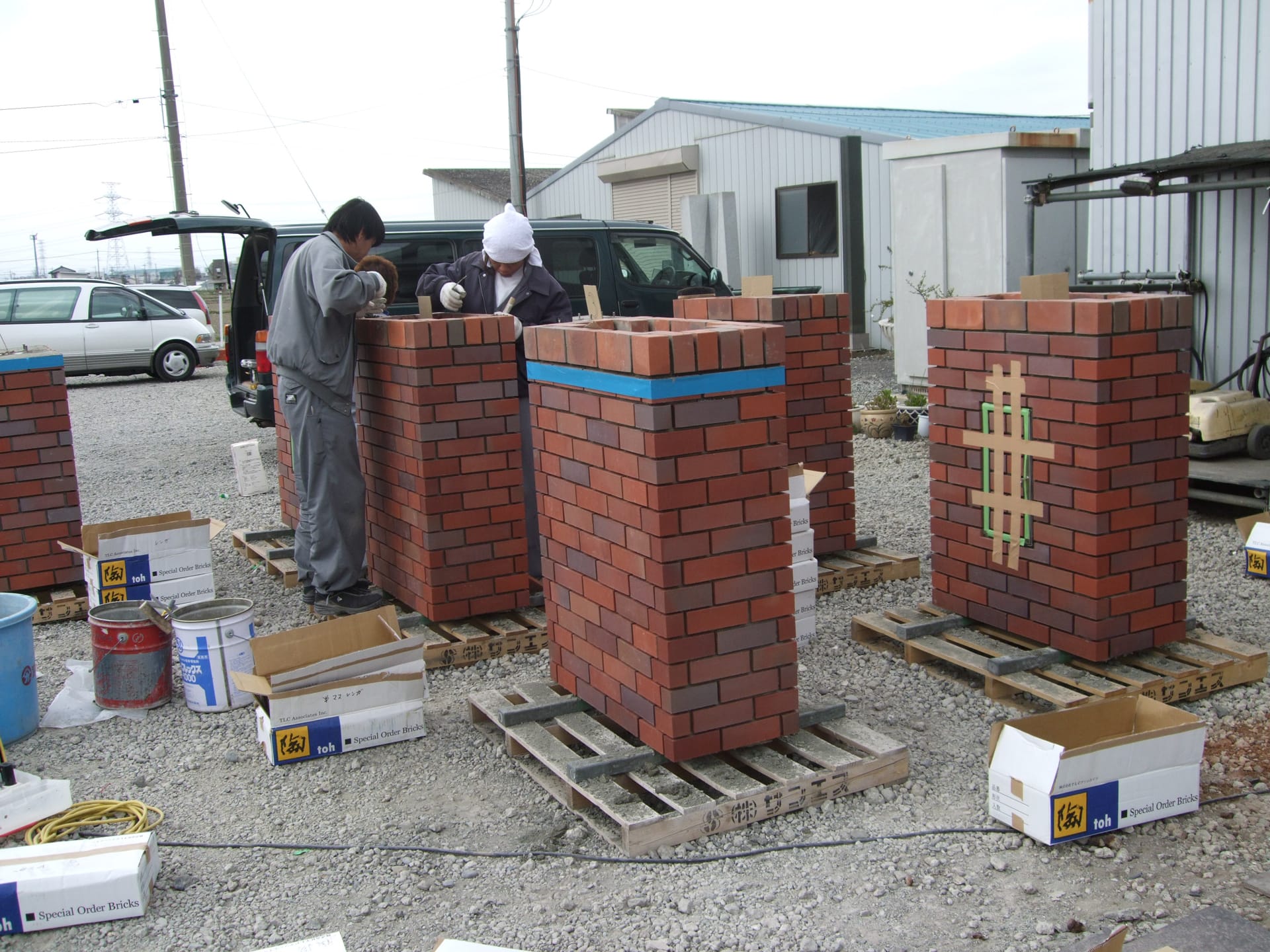 音無川管理用通路用照明台座