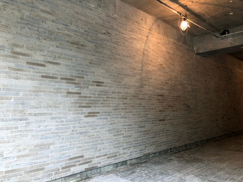 炻器質レンガタイル 研磨・研削プロジェクト３