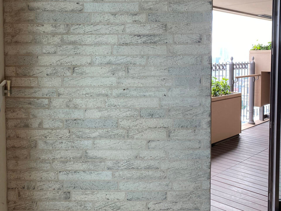 元麻布高級マンションタイル研削研磨終了