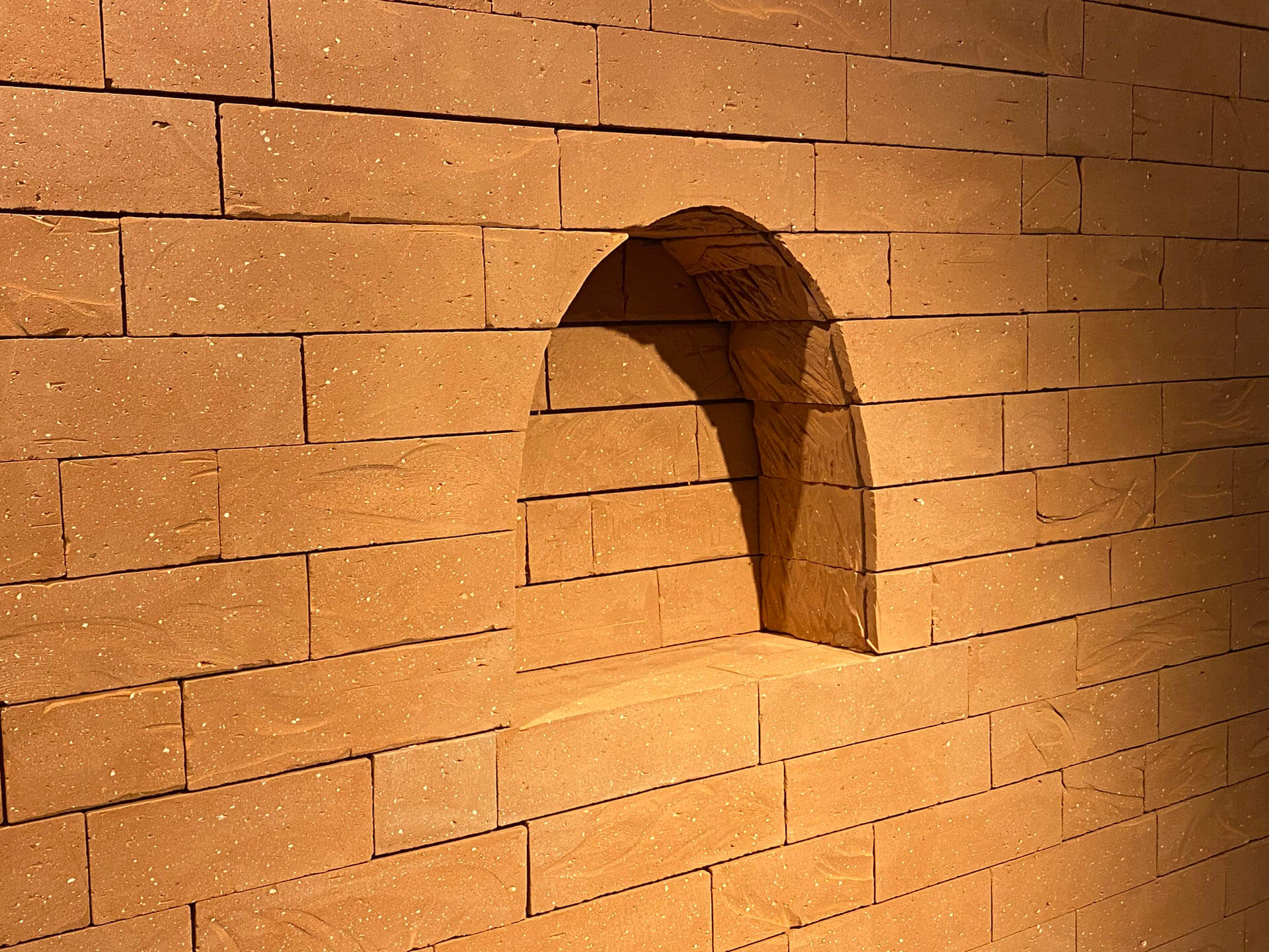 レンガのニッチ
