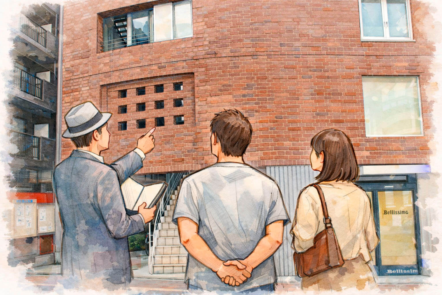 レンガタイル見学会